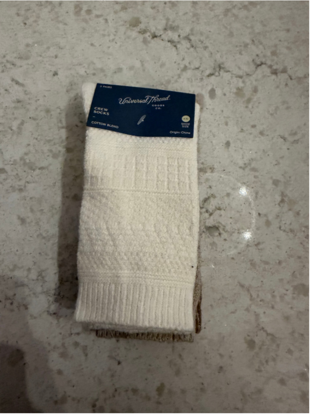 NEW Set of 3 Universal Thread Crew Socks 4-10